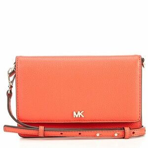 Michael Kors Orange Phone Crossbody Bag
